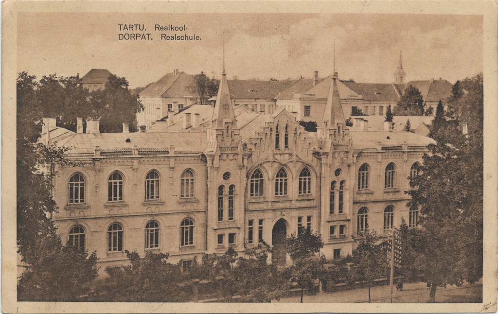 Tartu : Real School = Dorpat : Real School