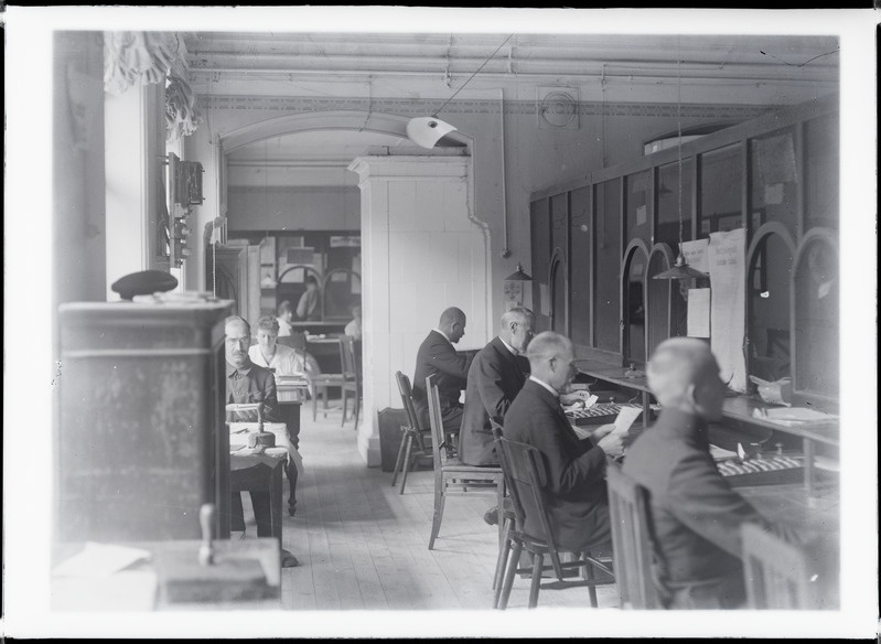 Peapostkontor, sisevaade