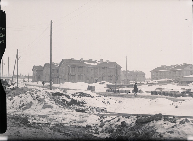 Tallinn Majaka tänava uute hoonete ehitus.
