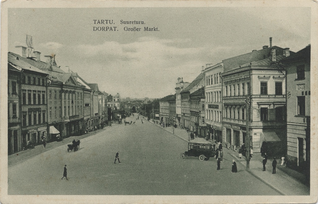 Tartu : Suur Market = Dorpat : Suur Market