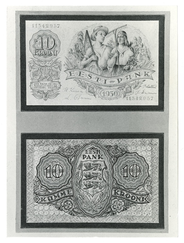 Fotorepro Paul Luhteina diplomitöö osadest