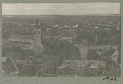 Tallinna aerofoto (lennuvaade) Vabaduse Väljaku suunas  similar photo