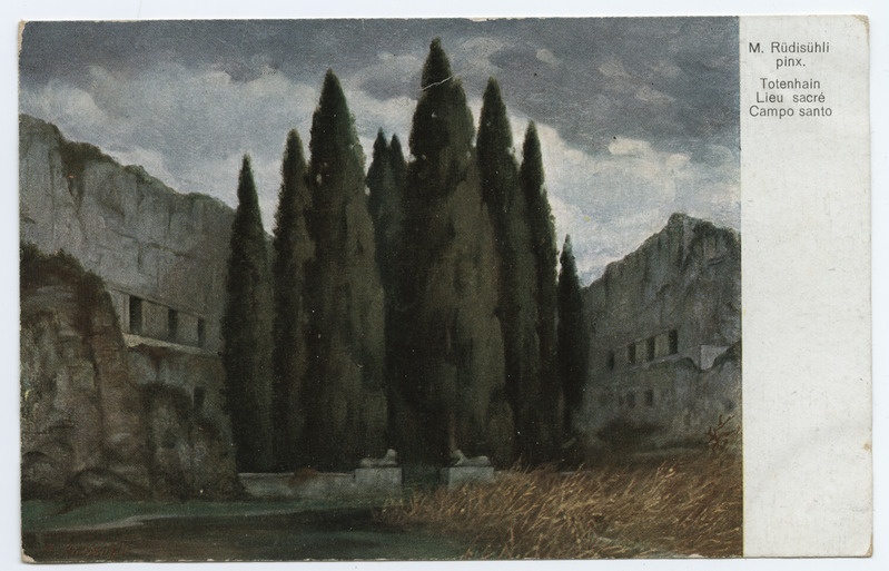 Michael Rüdisühli maali "Pühapaik" repro