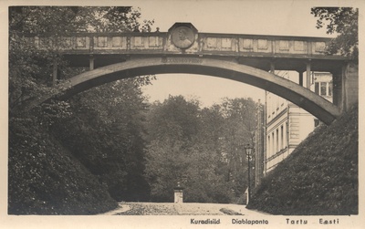 Tartu Estonia : Dead bridge = Diablaponto  duplicate photo