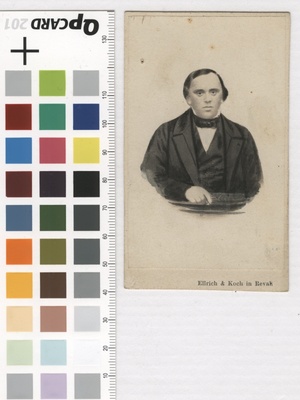 Portree: Karl Schwabe.  duplicate photo