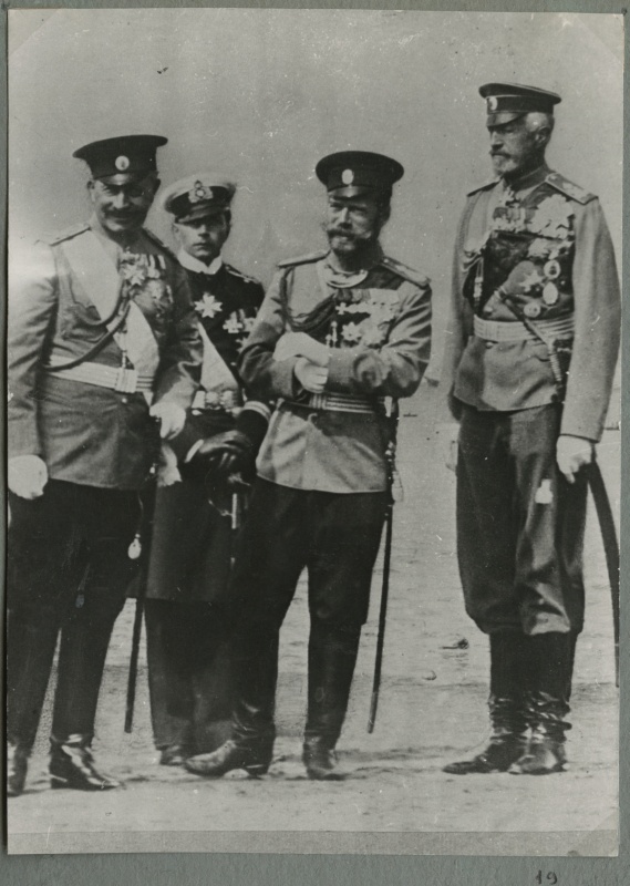 Vene keiser Nikolai II ja saksa keiser Wilhelm II kohtuvad Paldiskis 1912.a.