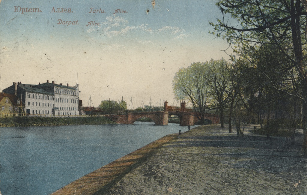 Jurjevъ : Alléa = Tartu : allee = Dorpat : Allée