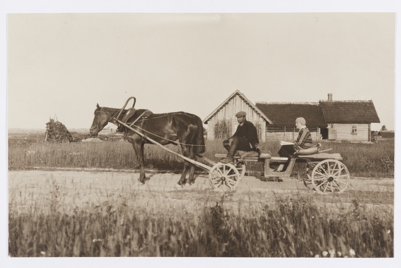 Petseri voorimees maanteel.