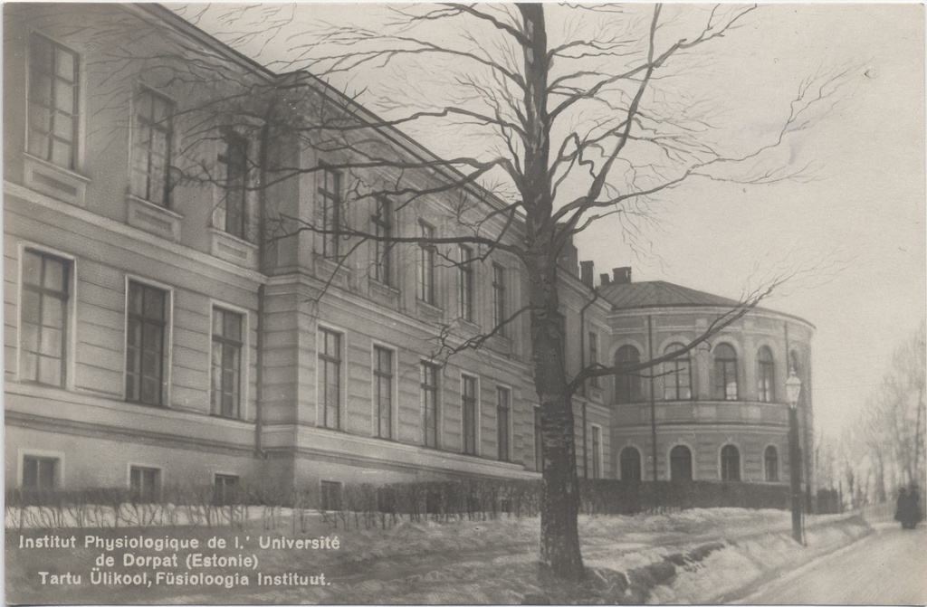 University of Tartu : Institute of Physology = Institute of Physiologique de l&#039;Université de Dorpat (Estonie)