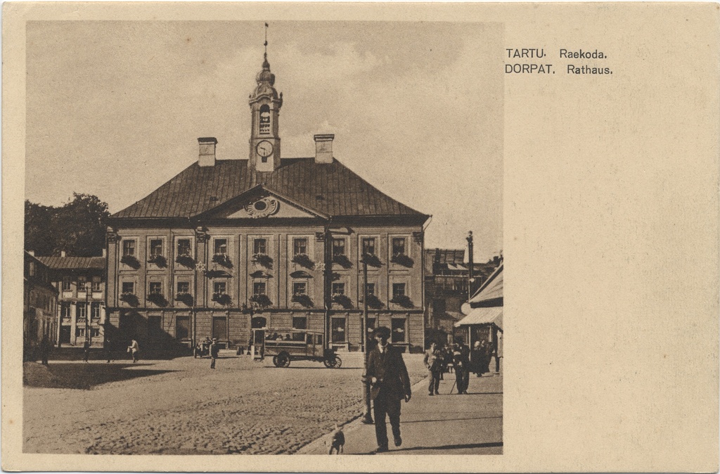 Tartu Raekoda : Dorpat Rathaus