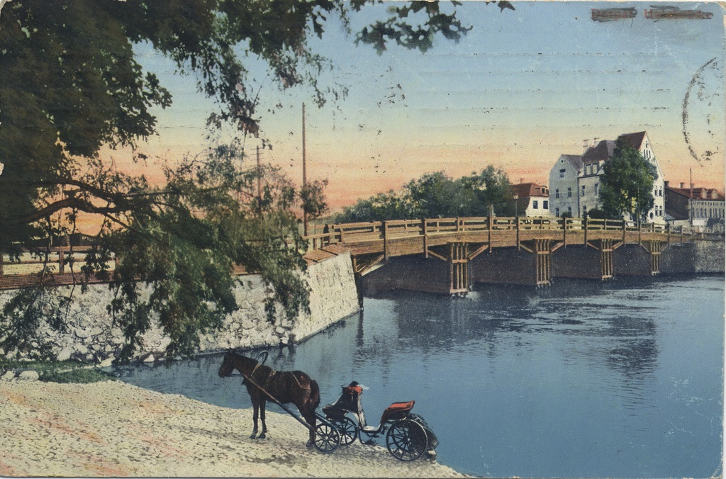 Dorpat : wooden bridge