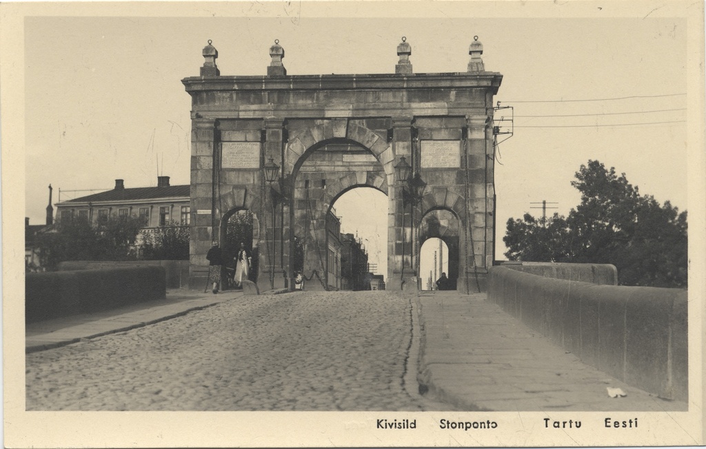Tartu Estonia : Kivisild = Stonponto