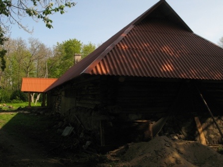 Esiküla küla Mulgu talu elumaja loodest