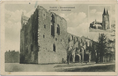 Tartu : Doomevaremed = Dorpat : Domruine  duplicate photo