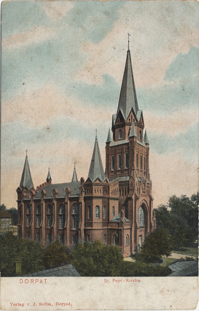 Dorpat : St. Petri Church
