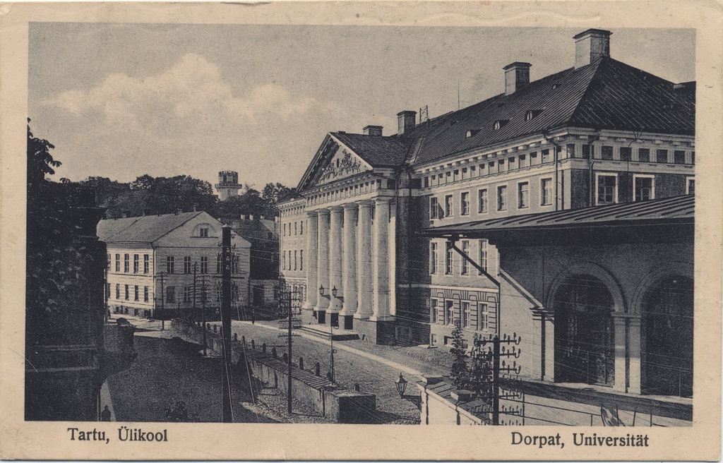 Tartu : University = Dorpat : University