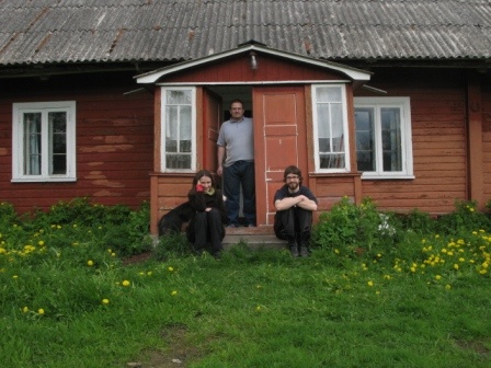 Ristivälja küla Õunapuu talu rehemaja tuulekoda lõunast