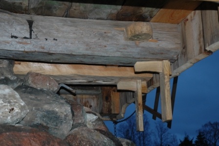 Heltermaa küla Peeter Ankru talu tuuliku detailfoto