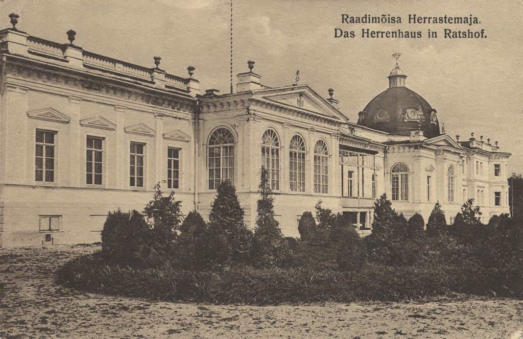 Raadimõisa Herrastemaja : Das Herrenhaus in Ratshof