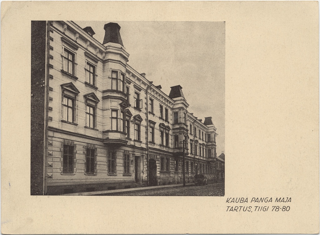 Goods Bank house in Tartu