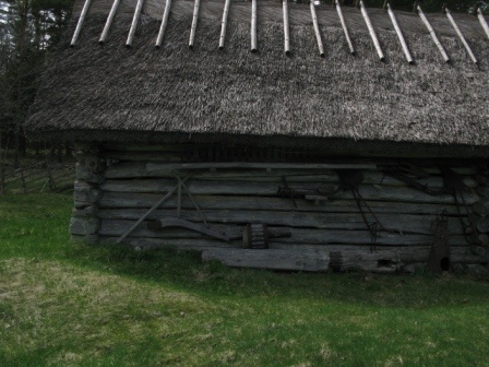 Malvaste küla Mihkli muuseumi raida põhjanurk