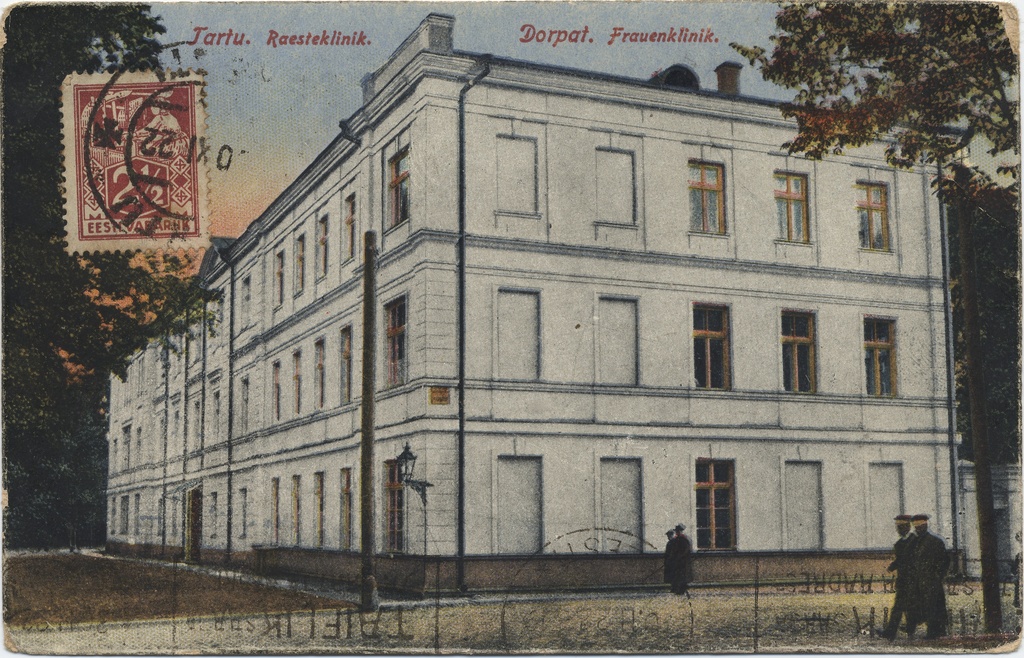 Tartu : Naesteclinic = Dorpat : Frauenclinic
