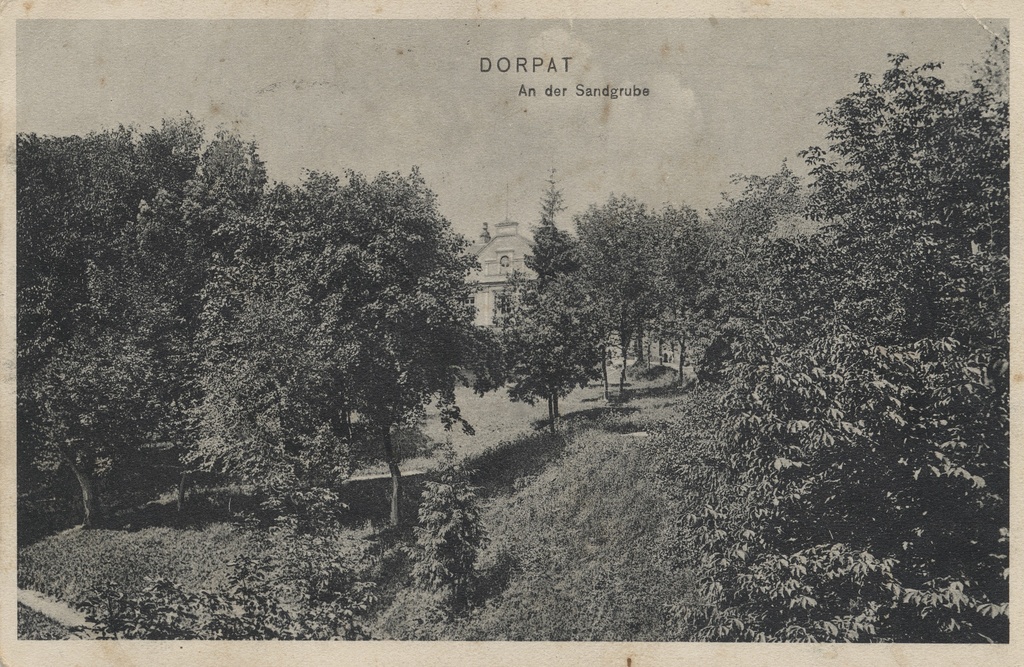 Dorpat : on the sand grub