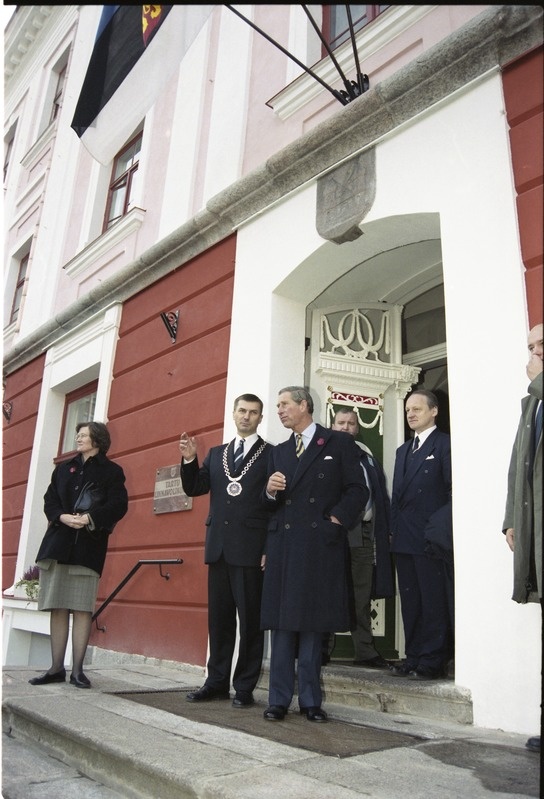 Briti kroonprints Charles külaskäik Tartu Ülikooli,  6. nov. 2001