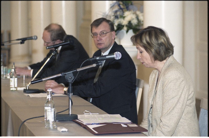 Rektorikandidaatide debatt Tartu ülikooli aulas, 25. veebr. 2003