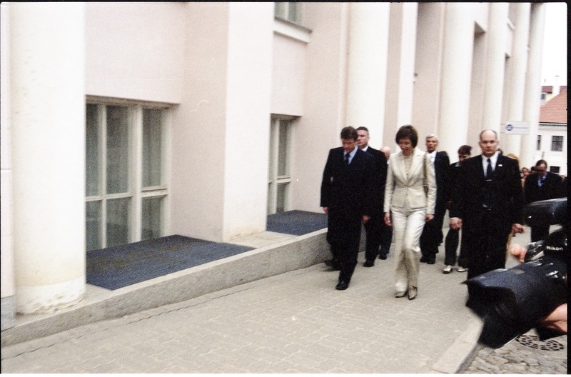 Balti riikide presidentide külaskäik Tartu Ülikooli, 23.- 24. apr. 2003