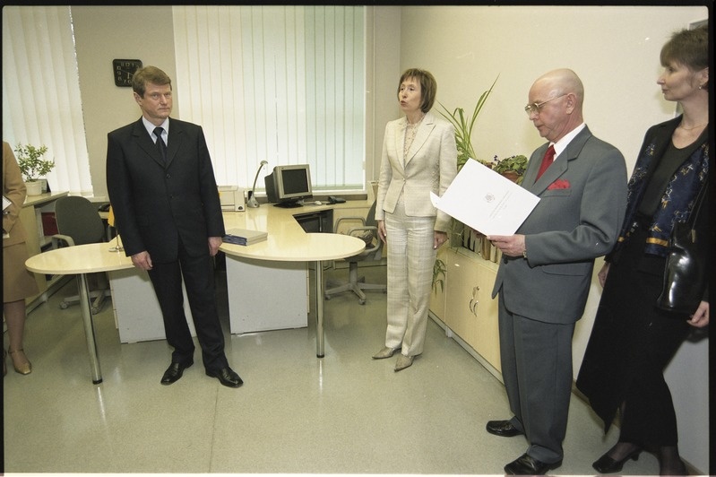 Balti riikide presidentide külaskäik Tartu Ülikooli, 23.- 24. apr. 2003
