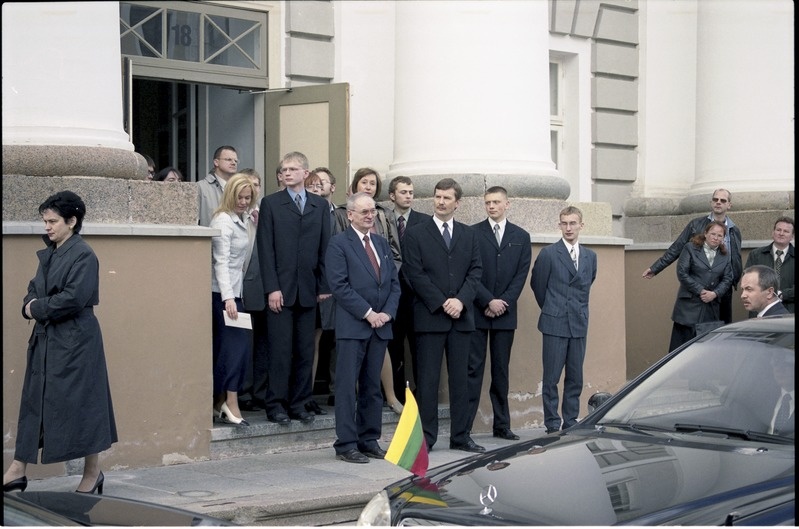 Balti riikide presidentide külaskäik Tartu Ülikooli, 23.- 24. apr. 2003