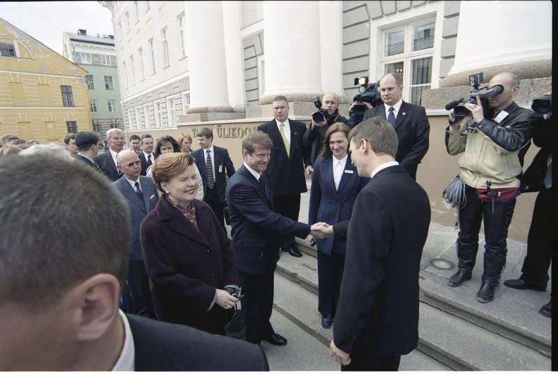 Balti riikide presidentide külaskäik Tartu Ülikooli, 23.- 24. apr. 2003