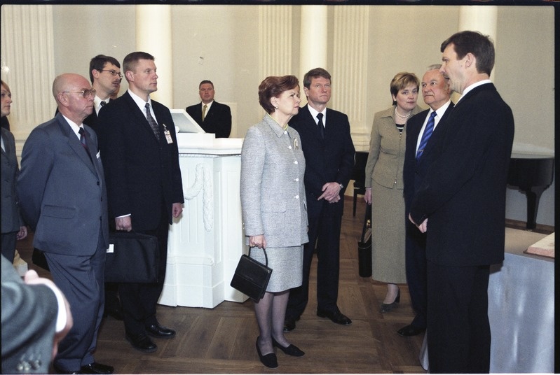 Balti riikide presidentide külaskäik Tartu Ülikooli, 23.- 24. apr. 2003