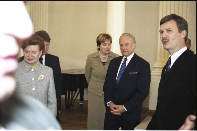 Balti riikide presidentide külaskäik Tartu Ülikooli, 23.- 24. apr. 2003