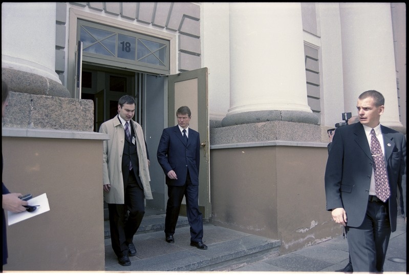 Balti riikide presidentide külaskäik Tartu Ülikooli, 23.- 24. apr. 2003