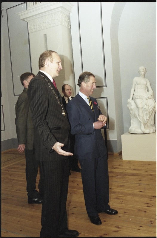 Briti kroonprints Charles külaskäik Tartu Ülikooli,  6. nov. 2001