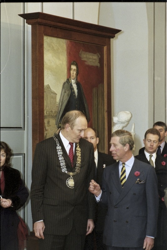 Briti kroonprints Charles külaskäik Tartu Ülikooli,  6. nov. 2001