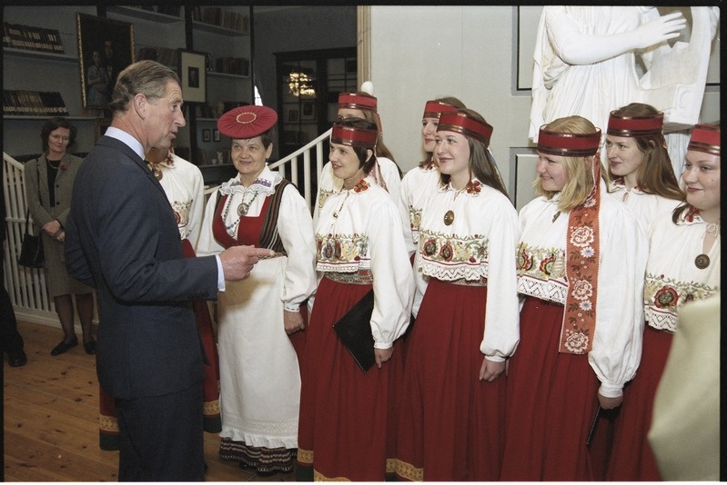 Briti kroonprints Charles külaskäik Tartu Ülikooli,  6. nov. 2001