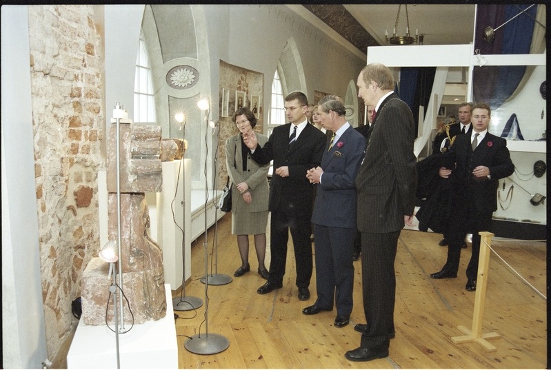 Briti kroonprints Charles külaskäik Tartu Ülikooli,  6. nov. 2001