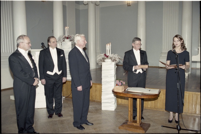 Rahvusülikool 78 pidulik aktus aulas 1. detsembril 1997
