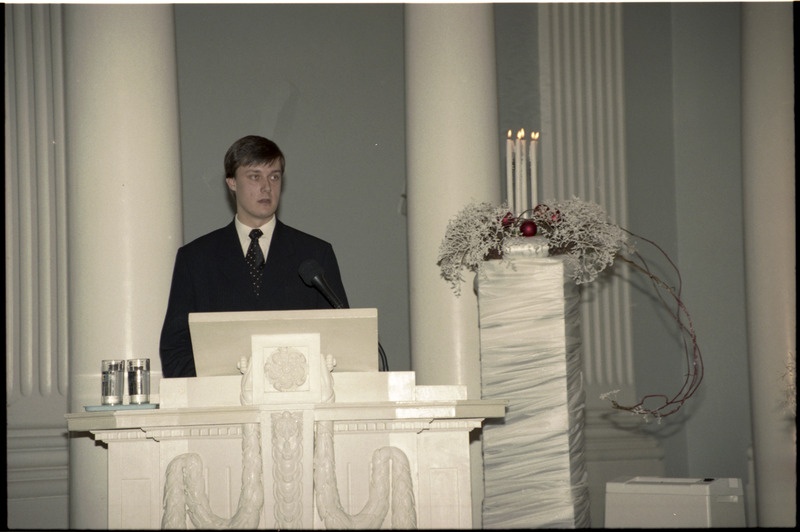 Rahvusülikool 78 pidulik aktus aulas 1. detsembril 1997