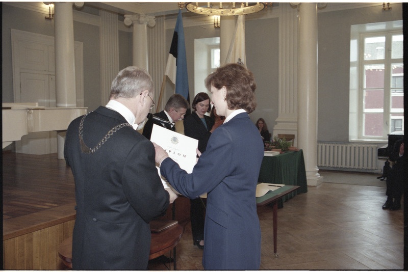 Rahvusülikool 78 pidulik aktus aulas 1. detsembril 1997