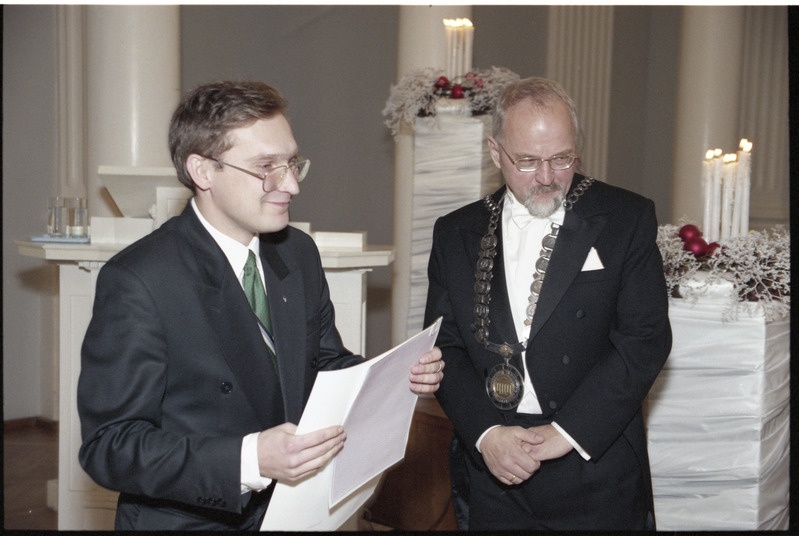 Rahvusülikool 78 pidulik aktus aulas 1. detsembril 1997