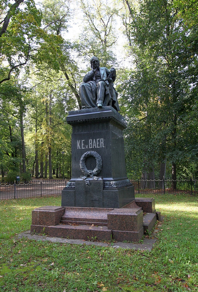 K.E.von Baeri mälestussammas Toomel rephoto