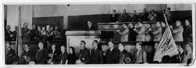 NSV Liidu Ülemnõukogu esimese koosseisu seitsmes istungjärk 6. aug. 1940.a.  duplicate photo