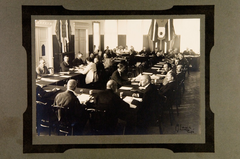 Eesti ja Läti piirikonverents Riias 1920.a.