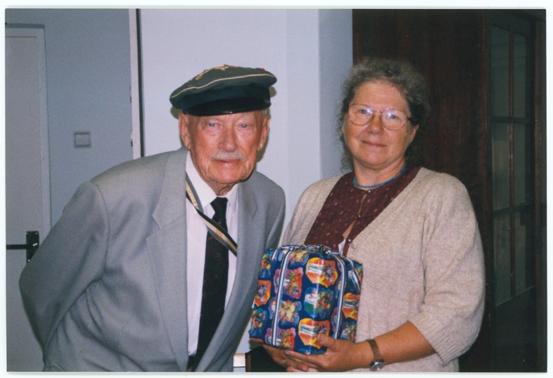 Foto albumist Korp! Wäinla, 1999.  Emil Kuhi ja Anu Kotli