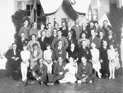 Eesti Vigastatud Sõjameeste Ühingu üritus korp! "Sakala" hoones  duplicate photo