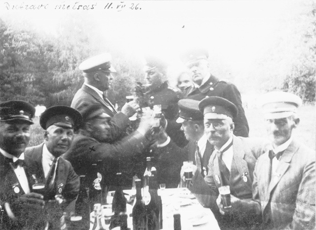 Pärnu Tuletõrje 60. aastapäeva pidustustel 11.07.1926. a.